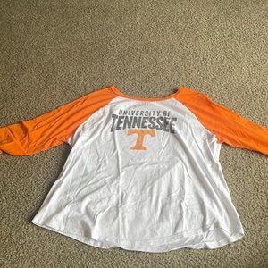 Tennessee vols 3 quarter length sleeve